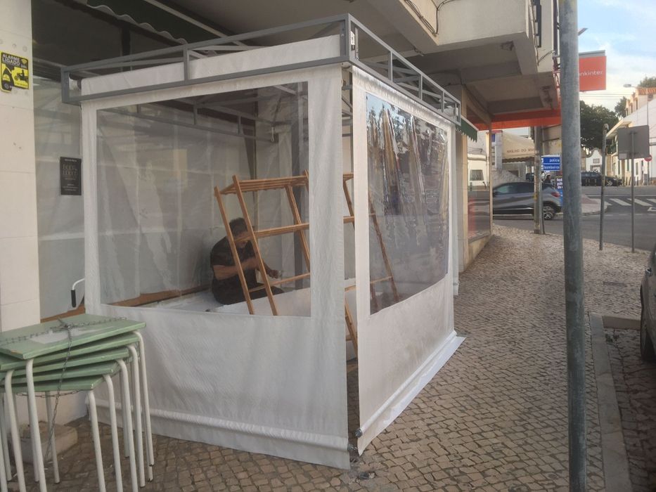 Toldo novo com 3 semanas