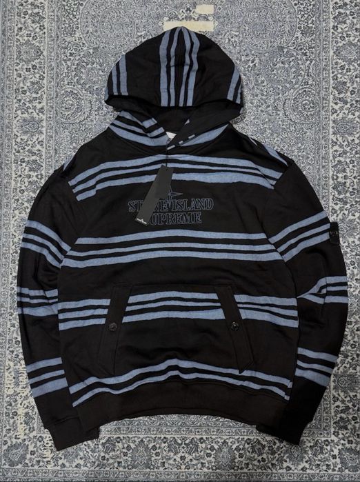 Stonе island x supreme spider hoodie