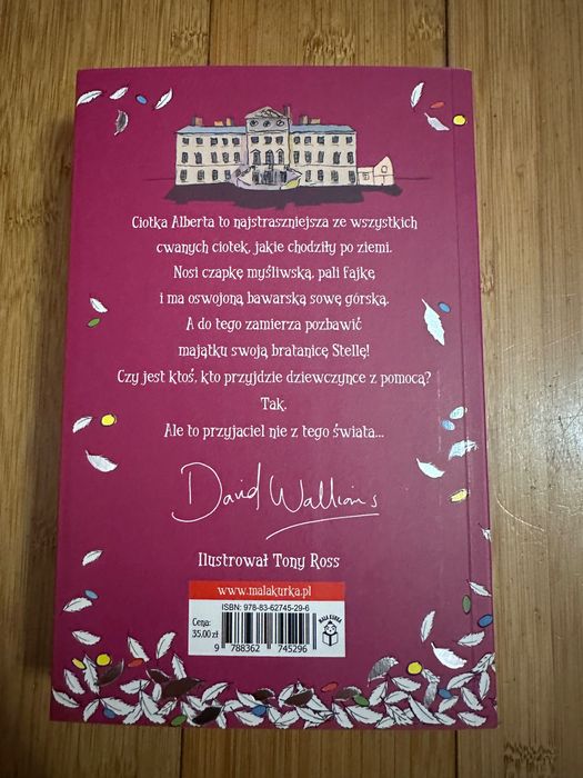 Cwana ciotuchna. Książka dla dzieci i młodzieży. David Walliams
