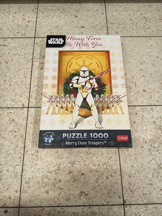 Nowe puzzle Trefl 1000 elementów Star Wars