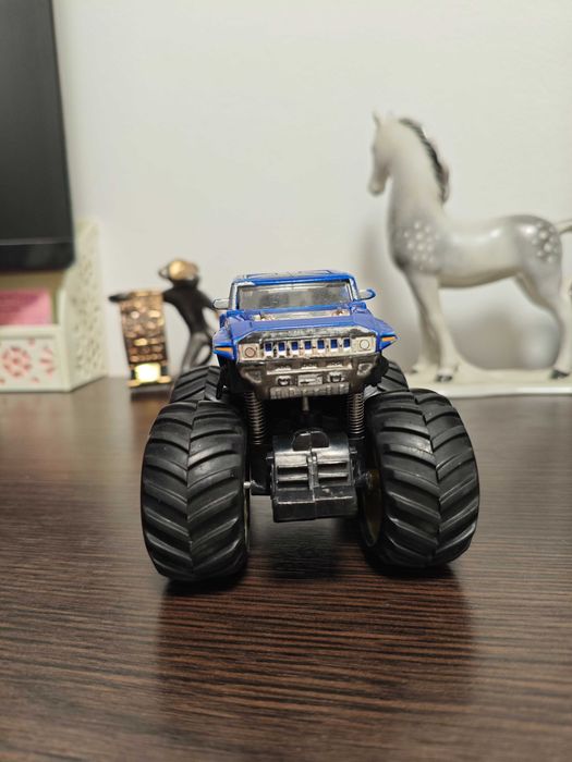 Maisto Hummer HX monster truck машинка синя 1/64