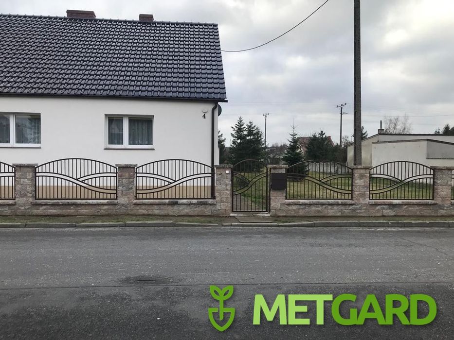 Murowanie płotu ogrodzenia modułowe JONIEC DREWBET STYROBUD