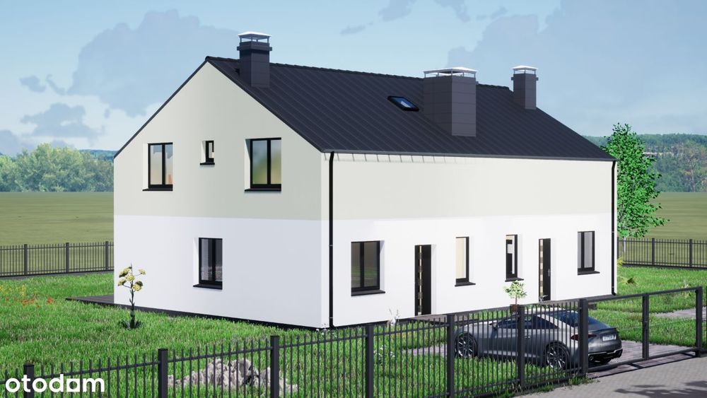 Dom - bliźniak 117,8m2