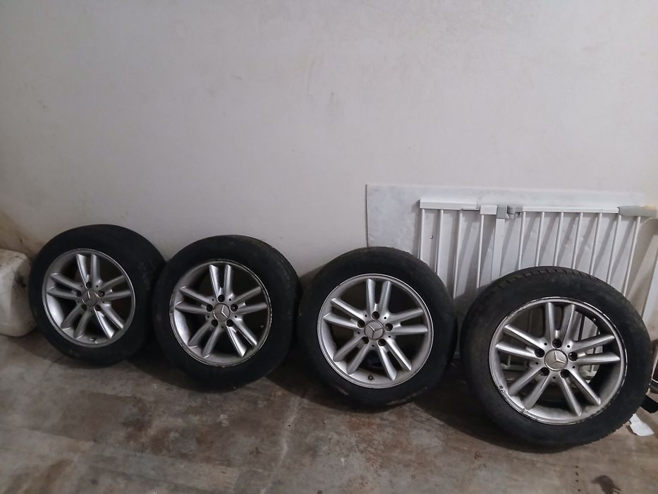 Jantes Originais Mercedes CLK (C208) + Pneus Michelin 205/55 R16