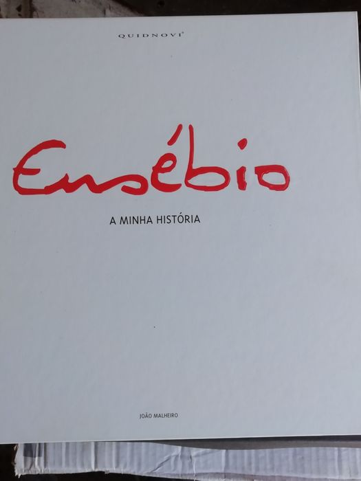 Livro história do Eusébio