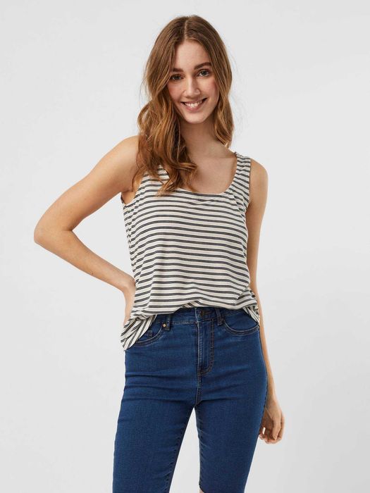 Літня майка з льоном Vero Moda, S/M