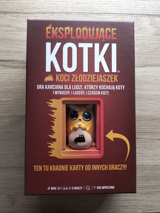 Gra karciana "Eksplodujące kotki: Koci złodziejaszek"