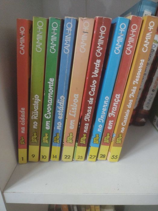 Livros da colecção uma aventura