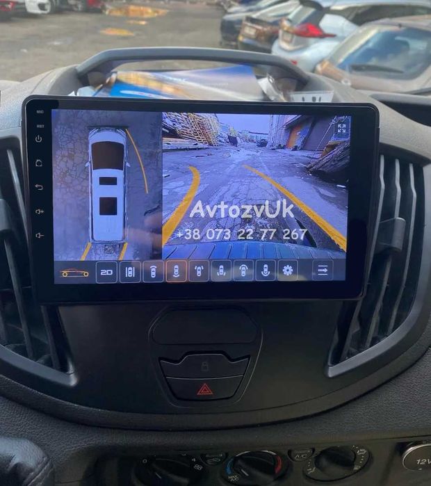 Магнитола TRANSIT Ford CUSTOM KUGA C-Max Connect TOURNEO B-Max Android