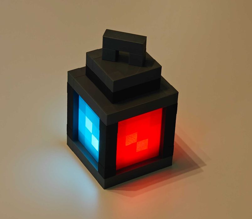 Minecraft Latarnia LED - Bezprzewodowa