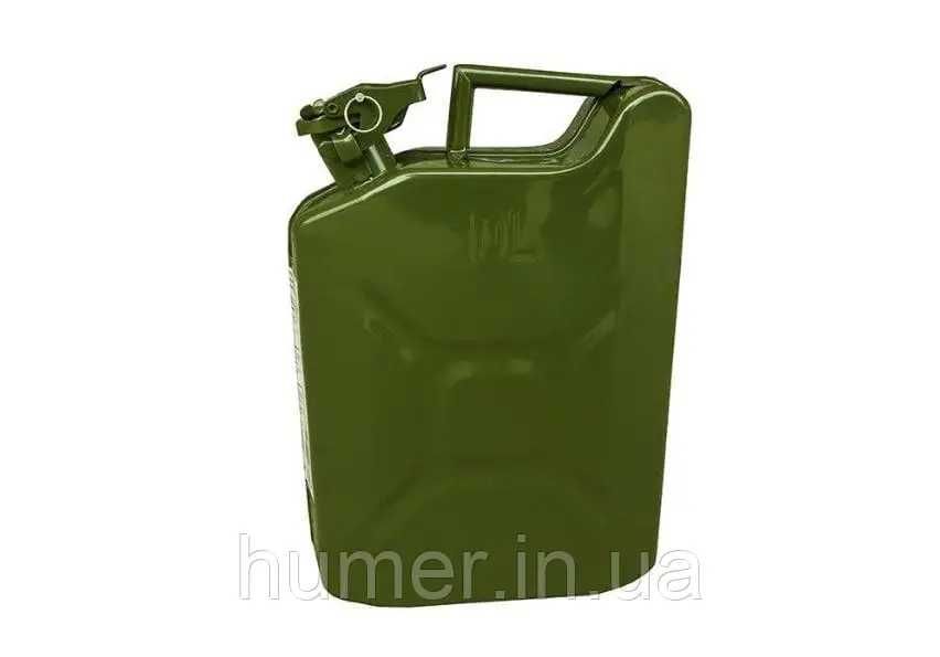 Сталева каністра Verde 10 л для транспортування пального