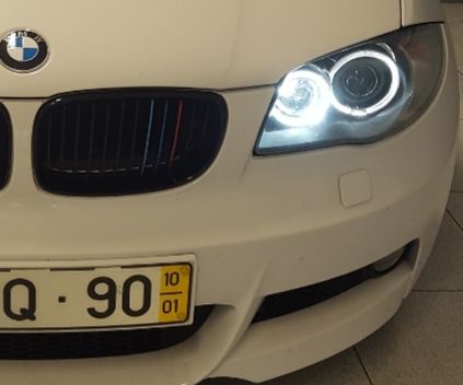 Riscas / fitas simbolo kit m para grelha bmw- autocolante