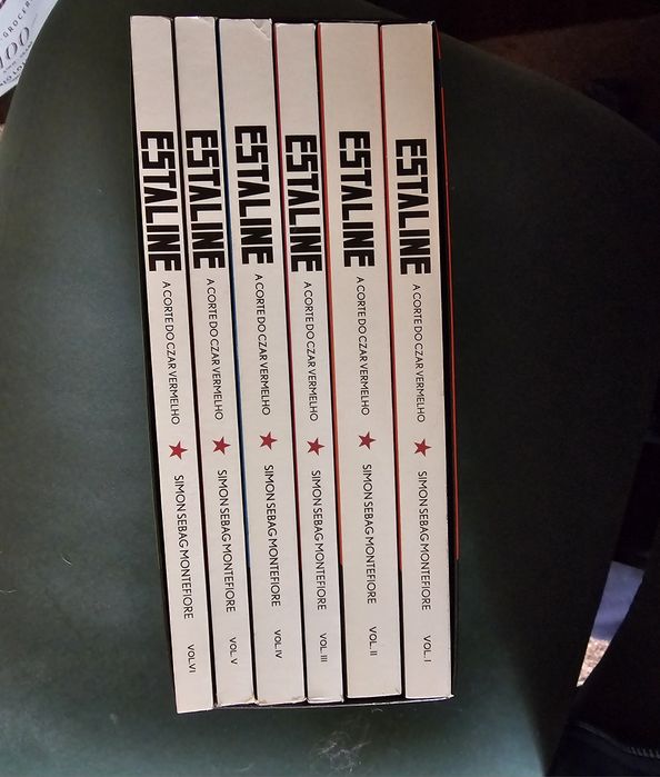 Coleção 6 livros "Estaline"