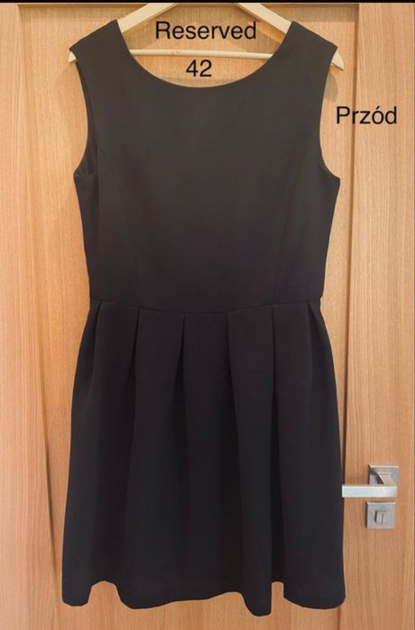 Czarna sukienka (mała czarna) Reserved 42
