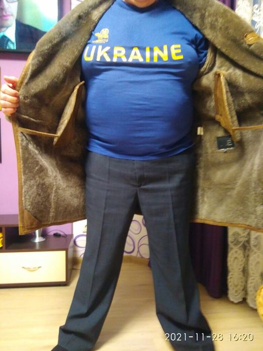 Дублёнка мужская