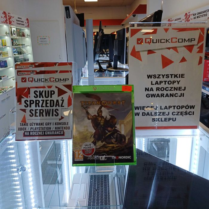 Gra XBOX ONE / X Series NOWA Titan Quest PL Gwar 1 Rok QUICK-COMP