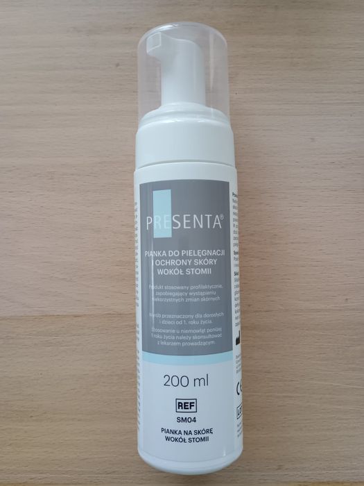 Pianka do pielęgnacji i ochrony skóry wokół stomii