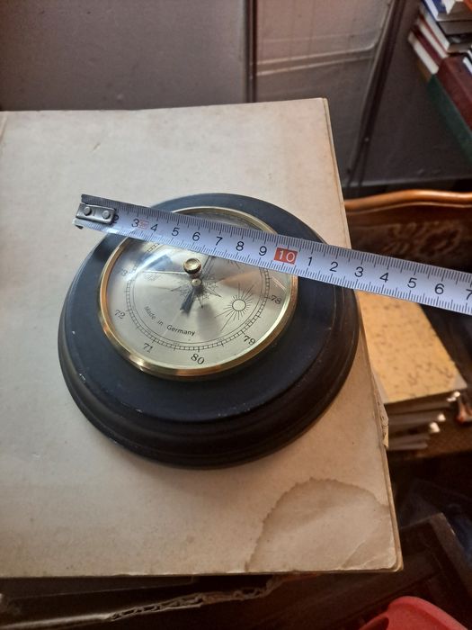 Barometr drewniany niemiecki