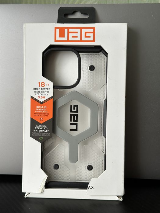 Чохол Uag patfinder clear magsafe 16 pro max case ice