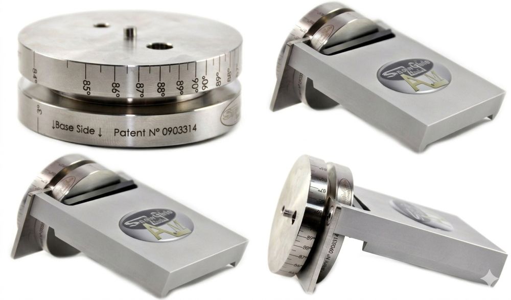 NOWY Tester Krawędzi nart/snowboardu Snow Glide Tools AM (Boczny/Dolny)