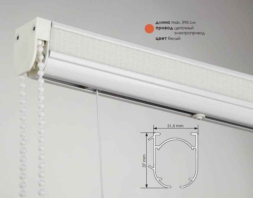 Римський механізм для штор одинарний