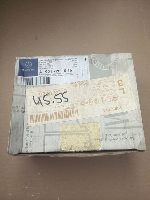 Обмежувач (фіксатор) передніх лівих дверей Mercedes Sprinter W901–W905 / VW LT A9017201016 Оригінал NOS