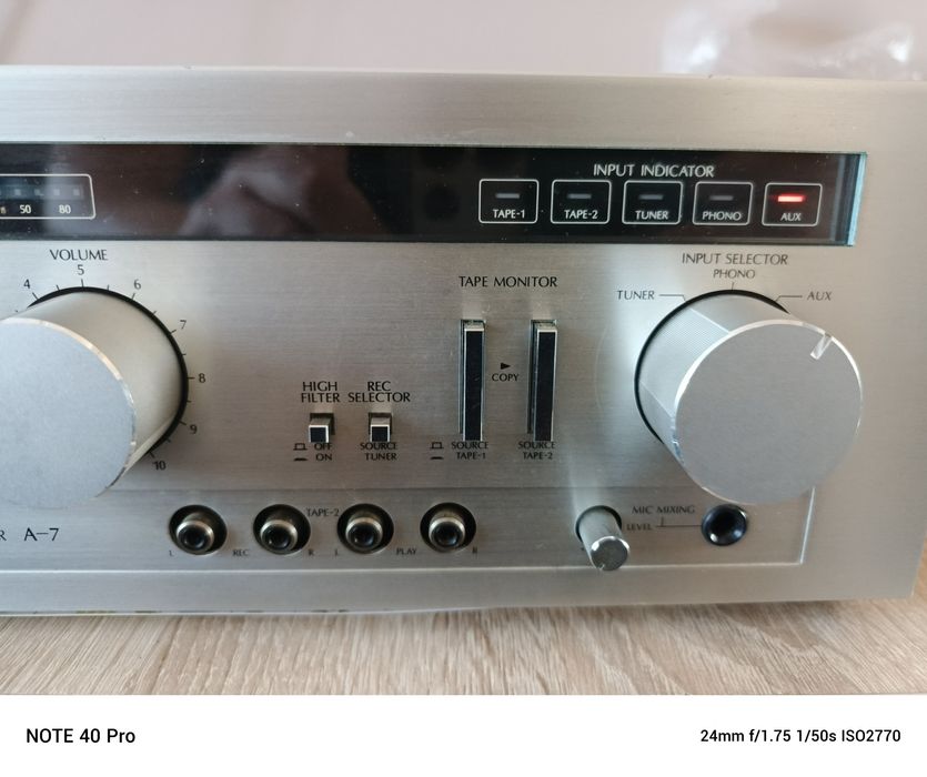 Wzmacniacz sansui A7 vintage