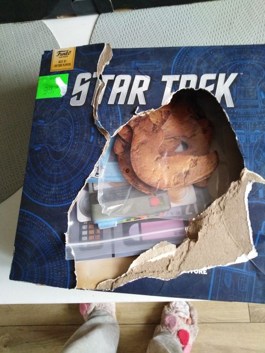 Gra Star trek uszkodzone opakowanie