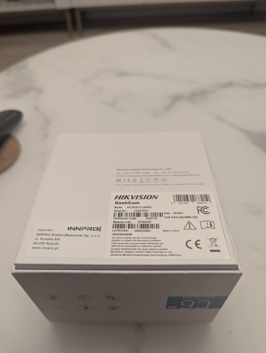 Wideorejestrator, kamerka Hikvision C6 pro