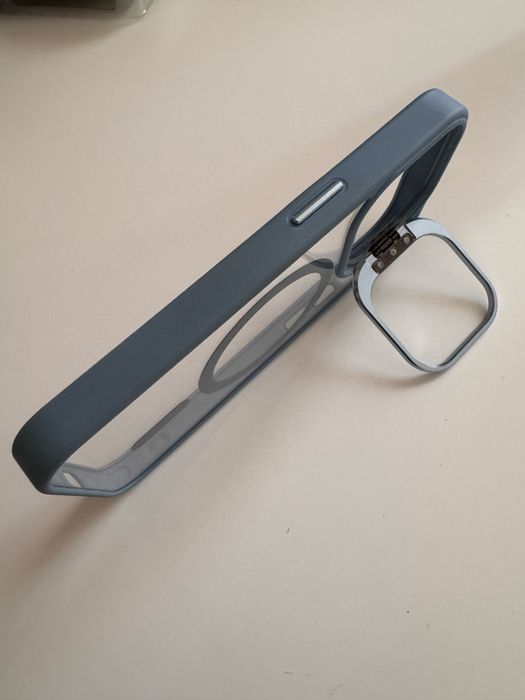 Чохол TPU+PC+Metal Stand Case with MagSafe для iPhone 15 Pro