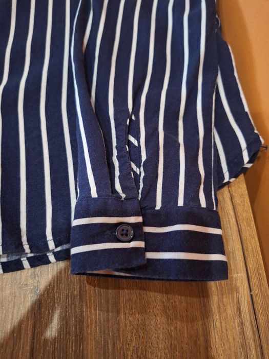 Bluzka koszulowa na długi rękaw H&M