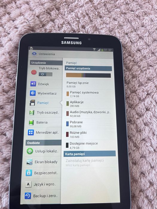 Tablet Samsung galaxi TAB3
