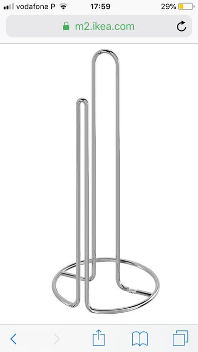 Suporte rolo papel cozinha IKEA 002.086.70