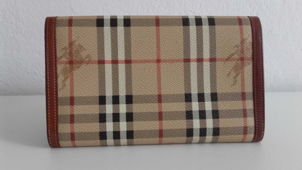 Burberry- kopertówka- podróżny organizer na dokumenty- unikat