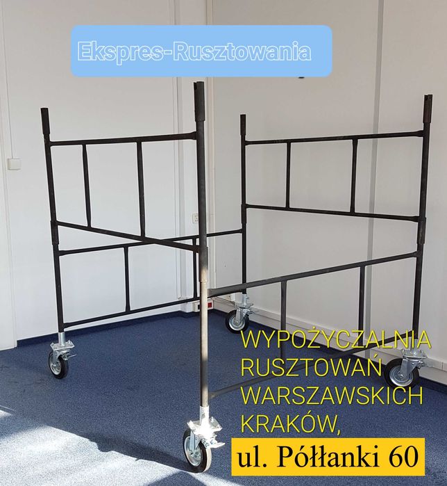 Wynajem rusztowań warszawskich Kraków ul. Półłanki 60