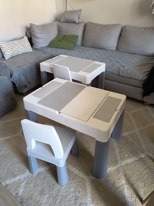 Biurko MULTIFUN na klocki LEGO 2w1