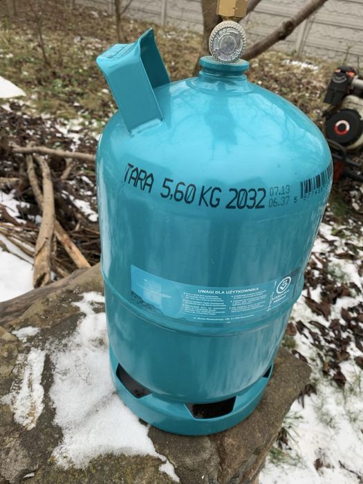 Польський газовий балон Vitkovice Milmet на 5кг, обʼєм 12 л