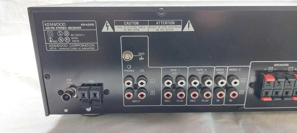 Amplituner KENWOOD AM-FM Stereo Receiver KR - A5010  SPRAWNY