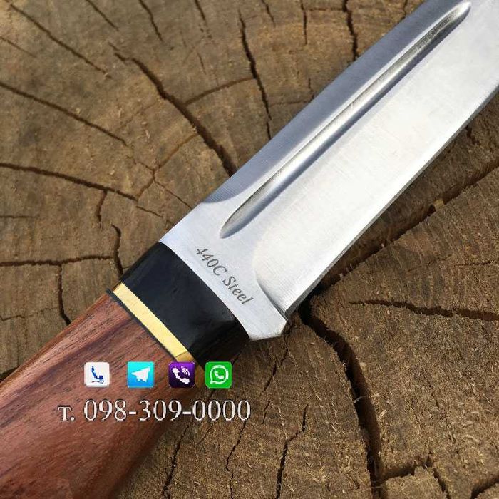 Нож Нескладной/Нож Охотничий/Нож с чехлом/Нож Hunting&Fishing