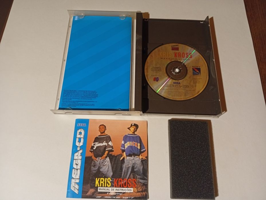 Kris Kross Sega Mega CD Completo