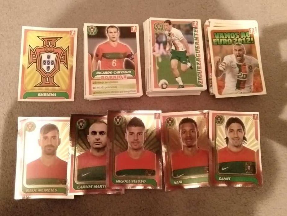 Cromos Futebol Portugal de Ouro (novos)