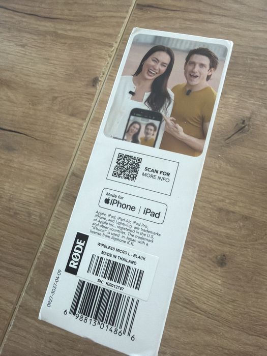 Mikrofo bezprzewodowy do smartfonów