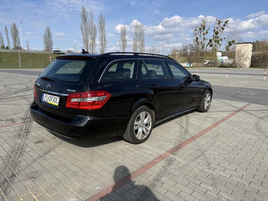 Mercedes E250cdi 4matic niski przebieg super stan
