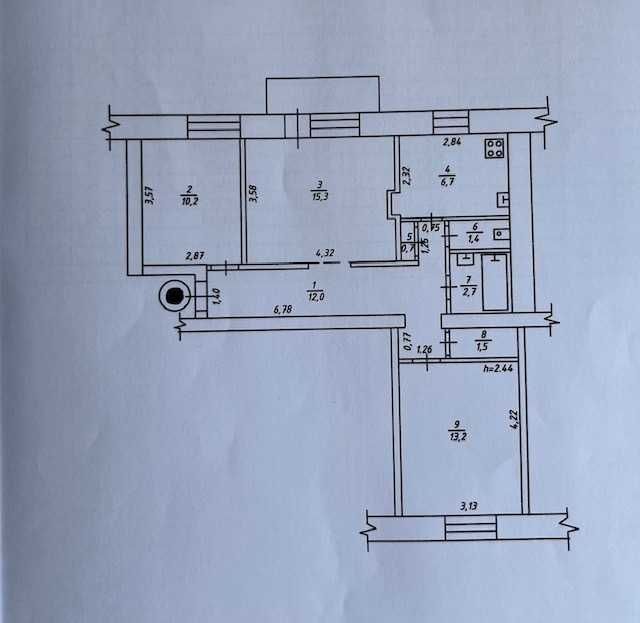 Продаж 3 к.квартири,в центрі міста,вул.Коновальця 11