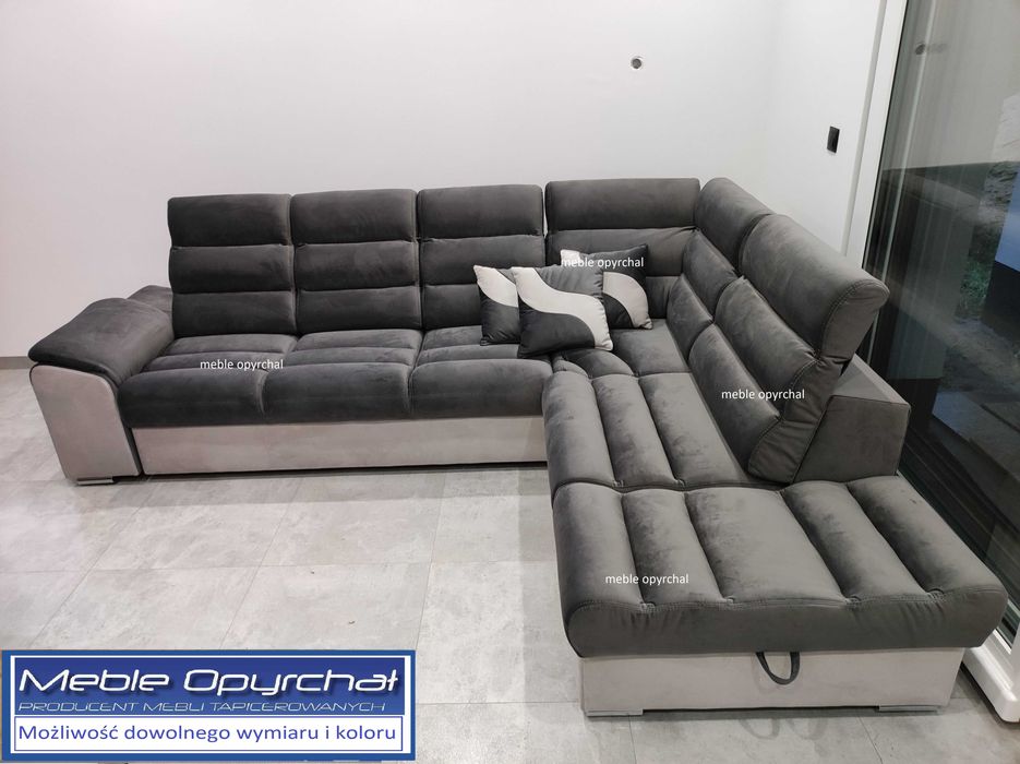 PRODUCENT!! NOWOŚĆ!! wygodny naroznik spanie pojemnik 300x200cm NR.414