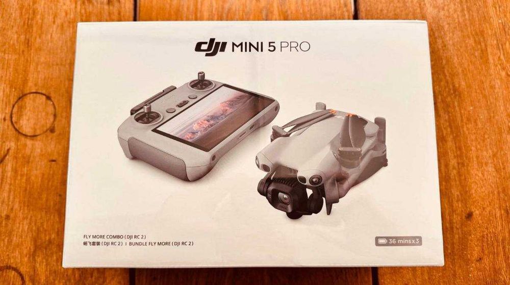 Nowy dron DJI Mini 5 Pro Fly more combo Kontroler RC 2 + Dodatki i gwarancja