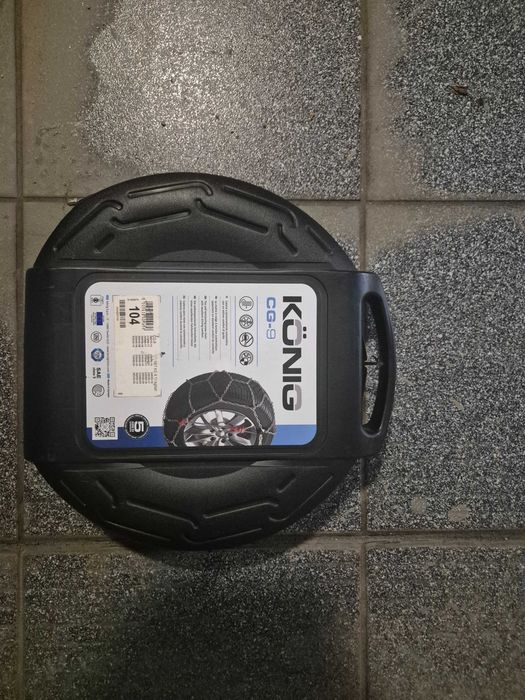 Sprzedam łańcuchy na opony KONIG CG-9  / 104