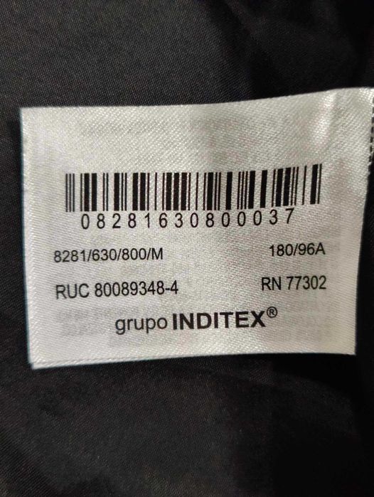 Casaco preto da Zara tam. XL praticamente novo