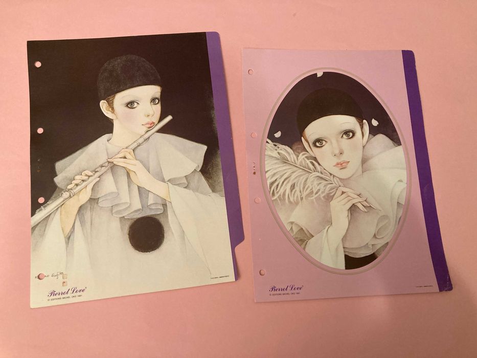 Conjunto de Separadores para Dossiers Escolares Pierrot Love Ambar