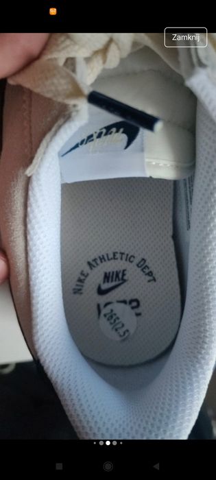 Nowe Nike Corteiz rozm 42.